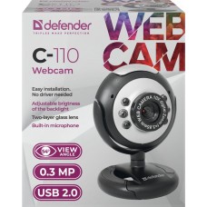 Купить Веб-камера DEFENDER C-110, Китай в Ленте