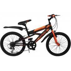 Велосипед горный ACTIWELL Junior колеса 20" 7 скоростей цвет чёрно-оранжевый JUN20ST-U, Китай