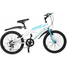 Купить Велосипед горный ACTIWELL Junior колеса 20" 7 скоростей цвет светло-голубой JUN20ST-U, Китай в Ленте