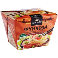 Вермишель SEN SOY Premium фунчоза под китайским соусом, Россия, 125 г