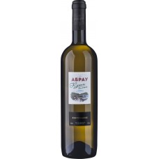 Вино АБРАУ Купаж белый белое полусладкое, 0.75л, Россия, 0.75 L