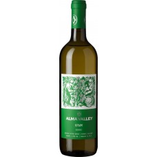 Вино АLMА VALLEY WHITE белое сухое, 0.75л, Россия, 0.75 L