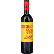 Вино BEEFSTEAK CLUB Beef & Liberty Темпранильо Толедо DO красное сухое, 0.75л, Испания, 0.75 L