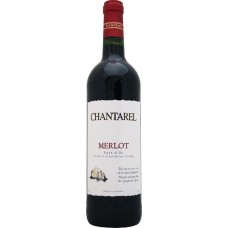 Купить Вино CHANTAREL Шантарель Мерло красное сухое, 0.75л, Франция, 0.75 L в Ленте