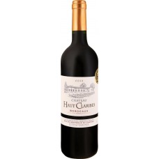 Вино CHATEAU HAUT CLARIBES Бордо кр. сух., Франция, 0.75 L