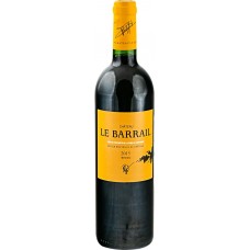 Купить Вино CHATEAU LE BARRAIL Бордо Медок AOC красное сухое, 0.75л, Франция, 0.75 L в Ленте