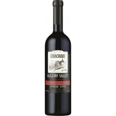 Вино CHOCHORI ALAZANI VALLEY столовое красное полусладкое, 0.75л, Грузия, 0.75 L