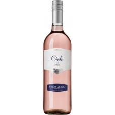 Вино CIELO Пино Гриджо Блаш Венето DOC розовое полусухое, 0.75л, Италия, 0.75 L