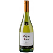 Вино CONCHA Y TORO CASILLERO DEL DIABLO Шардоне Долина Касабланка DO белое сухое, 0.75л, Чили, 0.75 L