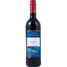 Вино DISTELL TWO OCEANS Пинотаж Вестерн Кейп WO красное полусухое, 0.75л, ЮАР, 0.75 L