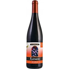 Вино DR. WILLKOMM столовое красное полусладкое, 0.75л, Германия, 0.75 L
