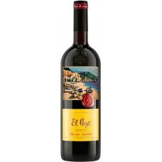 Вино EL PASO Мерло столовое красное полусладкое, 0.75л, Россия, 0.75 L