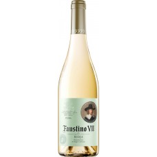 Купить Вино FAUSTINO VII Виура Риоха DOC белое сухое, 0.75л, Испания, 0.75 L в Ленте