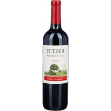Вино FETZER ANTHONY'S HILL Мерло Калифорния защ. геогр. указ. красное полусухое, 0.75л, США, 0.75 L