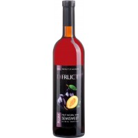 Вино фруктовое DIFRUCT Сливовое полусладкое, 0.75л, Молдова, 0.75 L