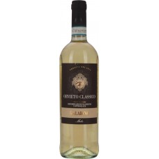 Вино GALADINO ORVIETO CLASSICO Умбрия DOC белое сухое, 0.75л, Италия, 0.75 L
