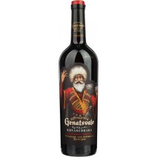 Вино GENATSVALE Хванчкара красное полусладкое, 0.75л, Грузия, 0.75 L