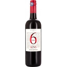 Вино GERARD BERTRAND 6 EME SENS д'Ок IGP красное сухое, 0.75л, Франция, 0.75 L