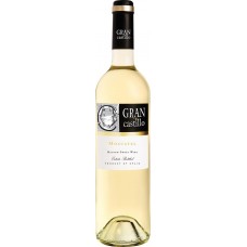 Вино GRAN CASTILLO Москатель столовое белое полусладкое, 0.75л, Испания, 0.75 L