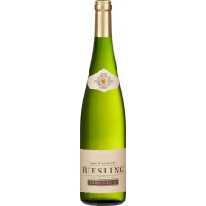 Вино HAULLER Рислинг Эльзас AOC белое полусухое, 0.75л, Франция, 0.75 L