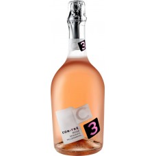 Вино игристое CON-TRE Rose Spumante роз. сух., Италия, 0.75 L