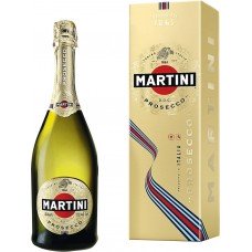 Вино игристое MARTINI Просекко сухое белое, п/у, 0.75л, Италия, 0.75 L