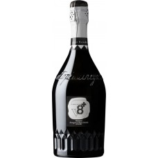Вино игристое V8+ SIOR SANDRO Просекко Венето DOC белое брют, 0.75л, Италия, 0.75 L