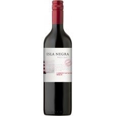 Вино ISLA NEGRA Исла Негра Каберне Совиньон-Мерло столовое красное полусухое, 0.75л, Чили, 0.75 L