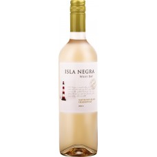 Вино ISLA NEGRA Исла Негра Совиньон Блан-Шардоне белое полусухое, 0.75л, Чили, 0.75 L