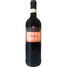 Вино КЬЯНТИ КАВАТИНА красное сухое, 0.75л, Италия, 0.75 L
