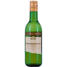 Вино LA MARIDELLE Ля Маридель Шардоне белое полусухое, 0.187л, Франция, 0.187 L