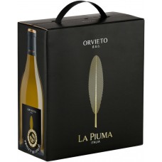 Вино LA PIUMA Орвието Классико Умбрия DOC белое сухое, 3л, Италия, 3 L