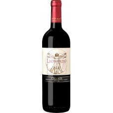 Вино LEONARDO Кьянти защ. наим. мест. происх. DOCG регион Кьянти красное сухое, 0.75л, Италия, 0.75 L