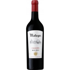 Вино MATAYAC Мальбек Каор AOC красное сухое, 0.75л, Франция, 0.75 L