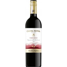 Вино MEZZACORONA Castel Pietra Терольдего Доломити IGT красное сухое, 0.75л, Италия, 0.75 L
