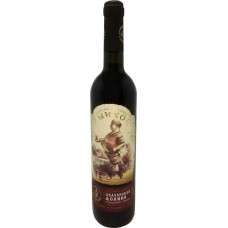 Вино МИХО Алазанская долина столовое красное полусладкое, 0.7л, Грузия, 0.7 L