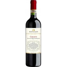Вино MONTECAMPO Кьянти кат. DOCG регион Тоскана кр. сух., Италия, 0.75 L