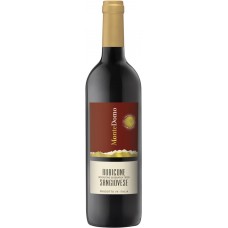 Вино MONTEDOMO Санджовезе Рубиконе IGT красное сухое, 0.75л, Италия, 0.75 L