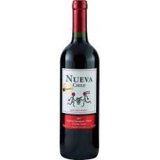Вино NUEVA CHILE Каберне Совиньон Мерло Центральная Долина DO красное полусладкое, 0.75л, Чили, 0.75 L