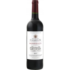 Вино ROBERT CHARTON Бордо AOP красное сухое, 0.75л, Франция, 0.75 L