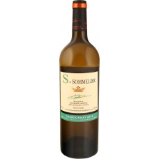 Вино S DE SOMMELIER Шардоне белое сухое, 0.75л, Франция, 0.75 L