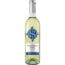 Вино SAVELLA Пино Гриджио Венето IGT бел. сух., Италия, 0.75 L
