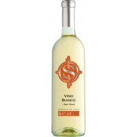Вино SAVELLA столовое белое полусладкое, 0.75л, Италия, 0.75 L