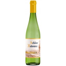 Вино SCHONE MADONNA столовое белое полусладкое, 0.7л, Россия, 0.7 L