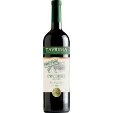 Вино TAVRIDIA Рислинг столовое белое полусухое, 0.75л, Россия, 0.75 L