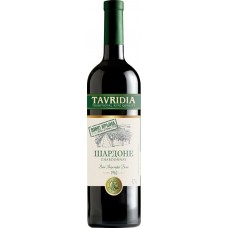 Вино TAVRIDIA Шардоне столовое белое полусладкое, 0.75л, Россия, 0.75 L