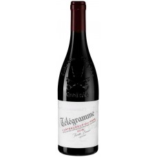 Вино TELEGRAMME Долина Роны Шатонеф-дю-Пап AOC красное сухое, 0.75л, Франция, 0.75 L