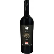 Вино ТЕТРИ Саперави красное сухое, 0.75л, Грузия, 0.75 L