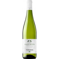 Вино TORRES SAN VALENTIN Парельяда Каталония DO белое полусухое, 0.75л, Испания, 0.75 L