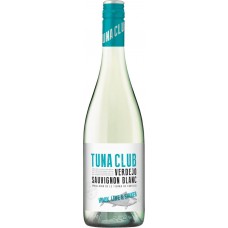 Вино TUNA CLUB Вердехо Совиньон Блан Тьерра де Кастилья DO белое сухое, 0.75л, Испания, 0.75 L